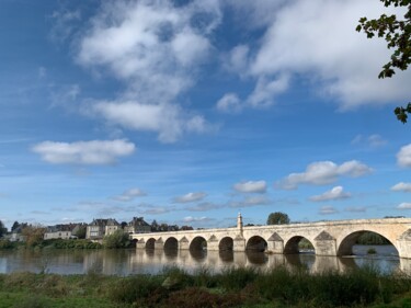 un rayon de soleil passe comme un ange sur le pont